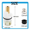 RP25513 Faucet Stem Assembly Kit Compatible with Delta Two Handle