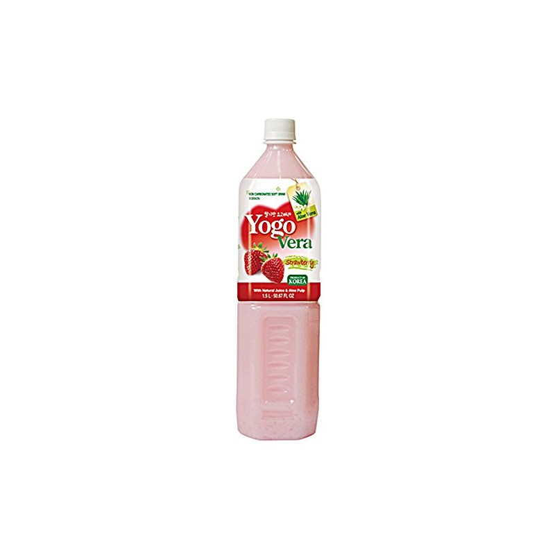 Yogovera, Strawberry Drink, 50.72 oz