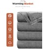 Mlivrom Heated Throw Blanket with 1-9 hrs Timer Auto-Off &