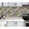 DEWOO 20-Sheet Peel and Stick Wall Tile Kitchen Backsplash,PVC Self