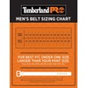 Timberland PRO Men's 40mm Workwear Work Belt Leather Belt, Black/Roller
