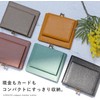 Liz Days Women's Wallet, Genuine Leather, Small Size, Compact, green