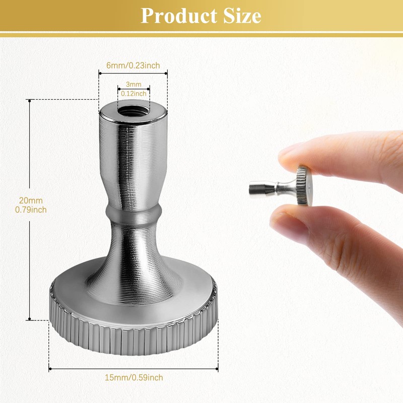 DiCUNO Lamp Turn On/Off Switch Knobs Replacement, Metal Lamp Switch