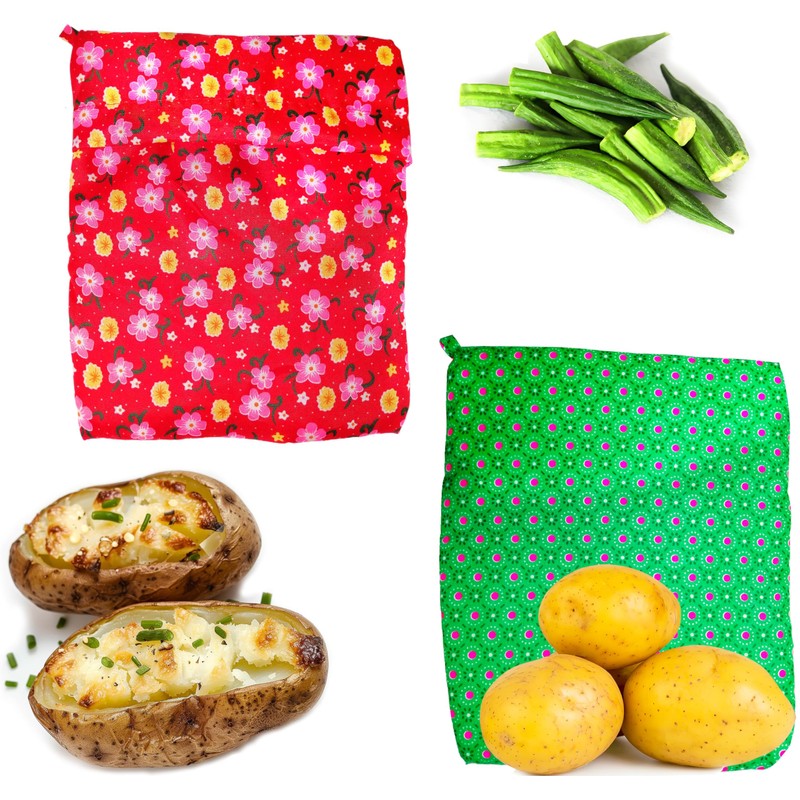 Microwave Potato Bag 2 Pack Baked Potato Express Microwave Bag