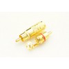 MOGAMI 7553 RCA Pair Plug (1 Red White Each)