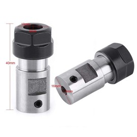 ER11 Motor Eje Extensión Varilla Adaptador Mandril de Pinza CNC ER11A Juego de Pinzas de Resorte de 5 mm Portaherramientas de Soporte de Varilla de Extensión