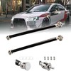 EOHMAK 2PCS Front Bumper Lip Splitter Strut Rod Tie Bars