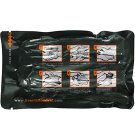 EVERLIT [paquete de 3] vendaje de emergencia israelí de 15.2 cm vendaje de compresión trauma presión vendaje sellado al vacío embalaje de cubo bajo para control de sangrado, kit de trauma, primeros auxilios