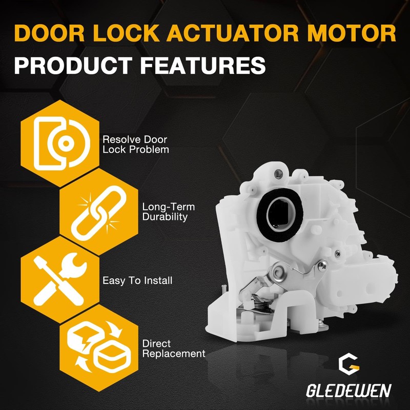 4Pcs Door Lock Actuator for 2007-2011 Honda CR-V CRV EX