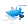 Anti Radiation Cap Full Silver Fiber Lined EMF Radiation Protection