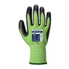 Portwest A645 Cut Resistant Green Cut - Nitrile Foam Green/Black,