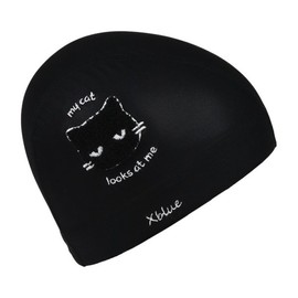 Xblue XBL-6201-08 Look At Me Boucle Embroidered Mesh Swim Cap / 엑스블루 XBL-6201-08 룩앳미 부클 자수 메쉬 수모