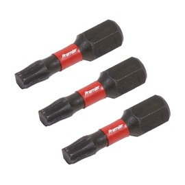 Sealey 3pc 25mm TRX-Star* T25 Impact Power Tool Bit Set - AK8218