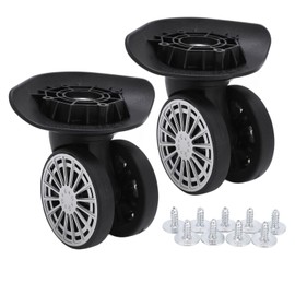 Luggage Swivel Wheels, A60 Suitcase Caster Replacement Wheel Replacement Kit for Luggage Case Repair Maintenance