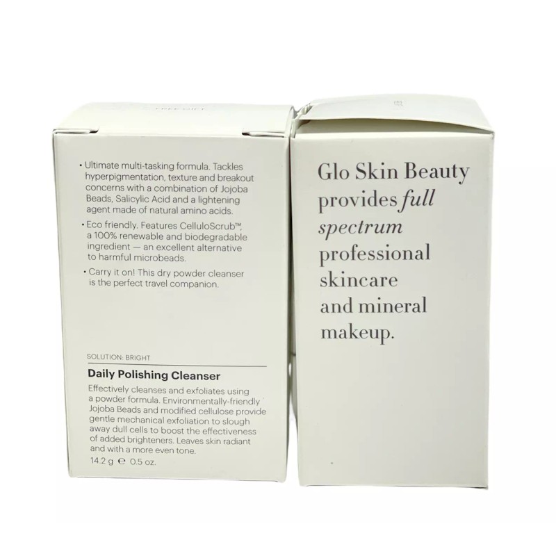 Glo Skin Beauty Daily Polishing Cleanser 14.2g/0.5oz. New; Lot Of