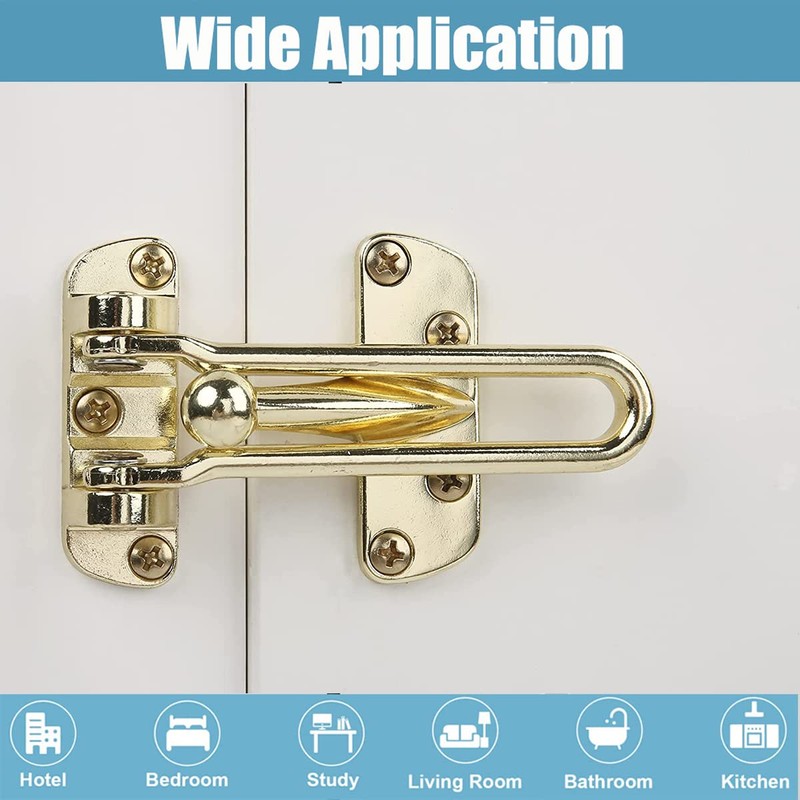 Litensh Door Chain Lock for Front Door, Swing Bar Door