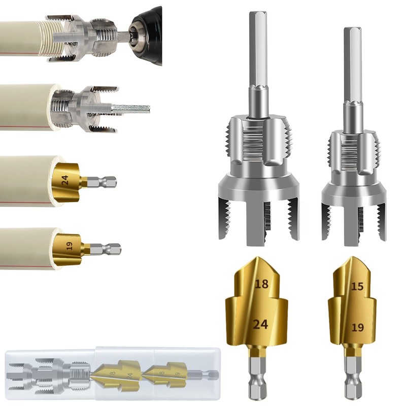 New PPR Pipe Threading and Reaming Tool Kit - Professional