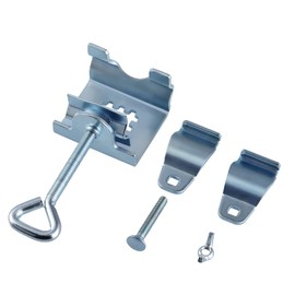 MOLIGOU Deck Umbrella Clamp, Parasol Holder Clip, Patio Balcony Umbrella Stand Clip, Mount to Railing