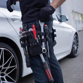 meiguihai Tool Pouch Holster,Repair Tool Bag Around Your Leg,Tool Pouch,Electrician Multifunctional Repair Bag,for Automotive Craftsman Carpenter Construction