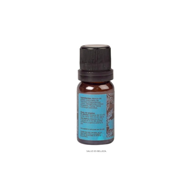 Aceite Esencial Mezcla Seguridad PACALLI · Patchouli, Bergamota y Ylang