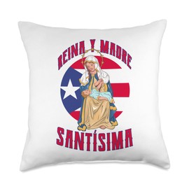 Reina y Madre Santísima. Virgen de la Divina Providencia Throw Pillow