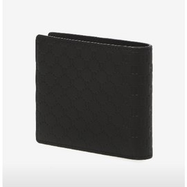 Hazzys (대구신세계)블랙 로고패턴 소가죽 반지갑 HJWA5E831BK Black Logo Pattern Cowhide Wallet HJWA5E831BK