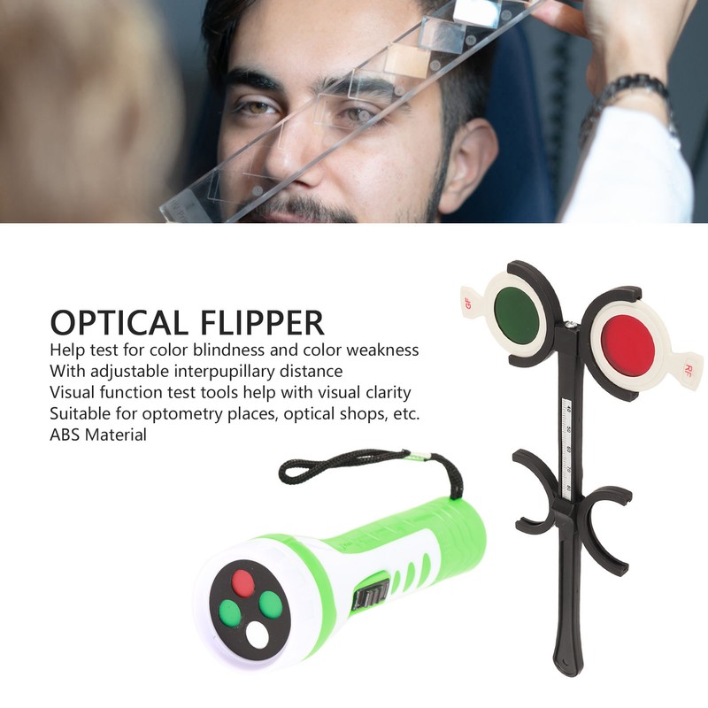 4 Dot Light Visual Function Test Kit Professional Red Green