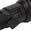 LED Flashlight USB Charging IPX4 Waterproof Aluminium Alloy Intelligent Digital