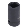Fafeicy M24 1/2" Square Tap Socket, Chrome Molybdenum Steel, Hex