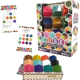 Cefa Toys 01043 Logic and Trigger Chroma Cube, Multi-Coloured