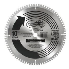 Timberline - Blade 10"X80T A.T.B (250-800)