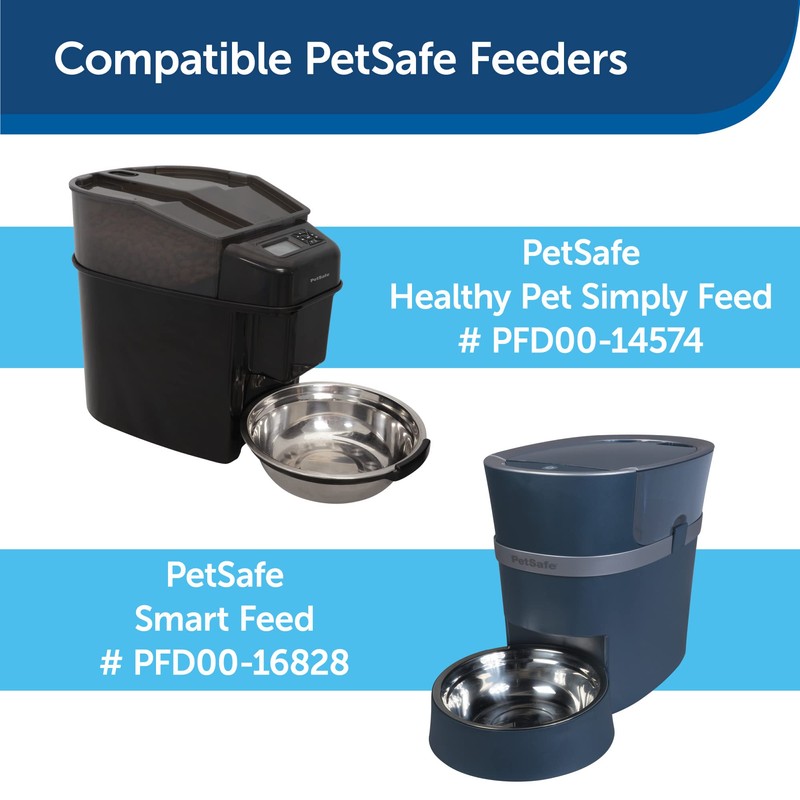 PetSafe Stainless Steel Dog and Cat Bowl, Grey, 5 Cup