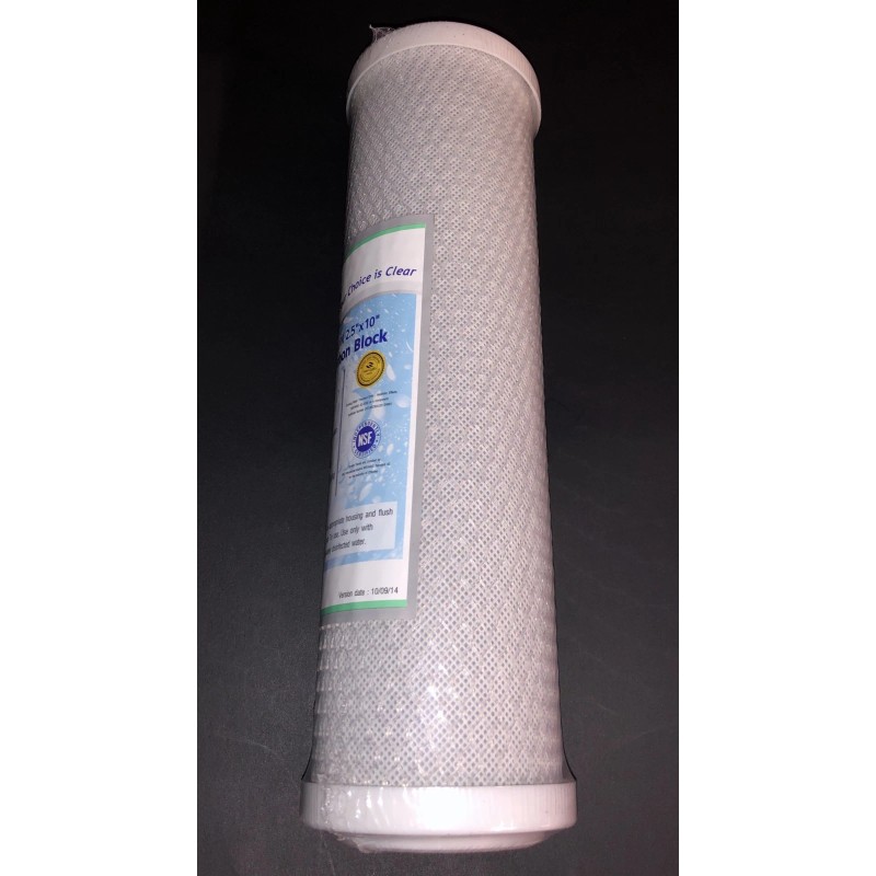 Puroflo 91200/N 2.5”X10” Activated Carbon Block NSF CERTIFIED