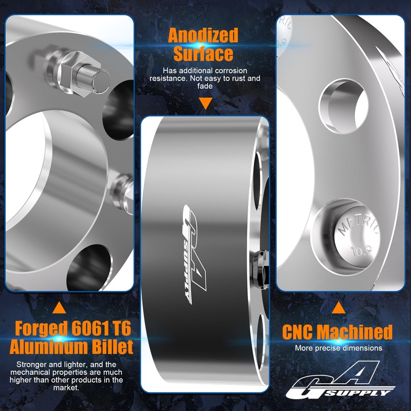 GAsupply ATV Wheel Spacers 4x110, Compatible with CFMoto, Segway, Yamaha,