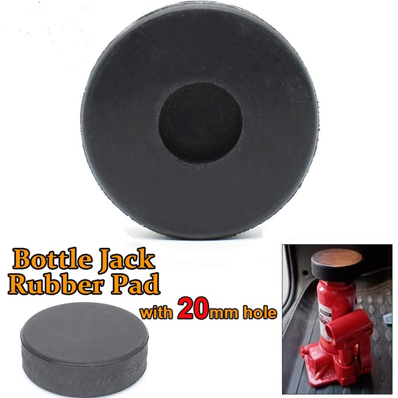 AUTOXBERT Bottle Jack Rubber Pad Non-Slip Adapter Support Block Car