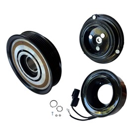 AC Compressor Clutch Kit (PULLEY, BEARING, COIL, PLATE) FITS: 2005-2009 KIA SPORTAGE 6 CYL 2.7L