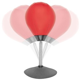 Fairly Odd Novelties Unisex Adult Desktop Punching Bag - Red, Small