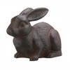 Full Bodied Cast Iron Rabbit Garden Figure by INsideOUT
