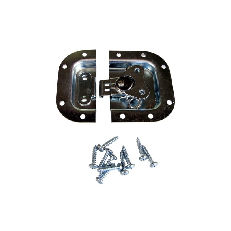 Penn Elcom Genuine 3758 Zinc Recessed Butterfly Latch - Rack