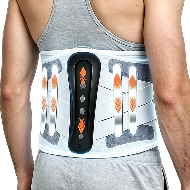 Cinturón de Soporte Lumbar, Cinturón lumbar Ajustable Unisex