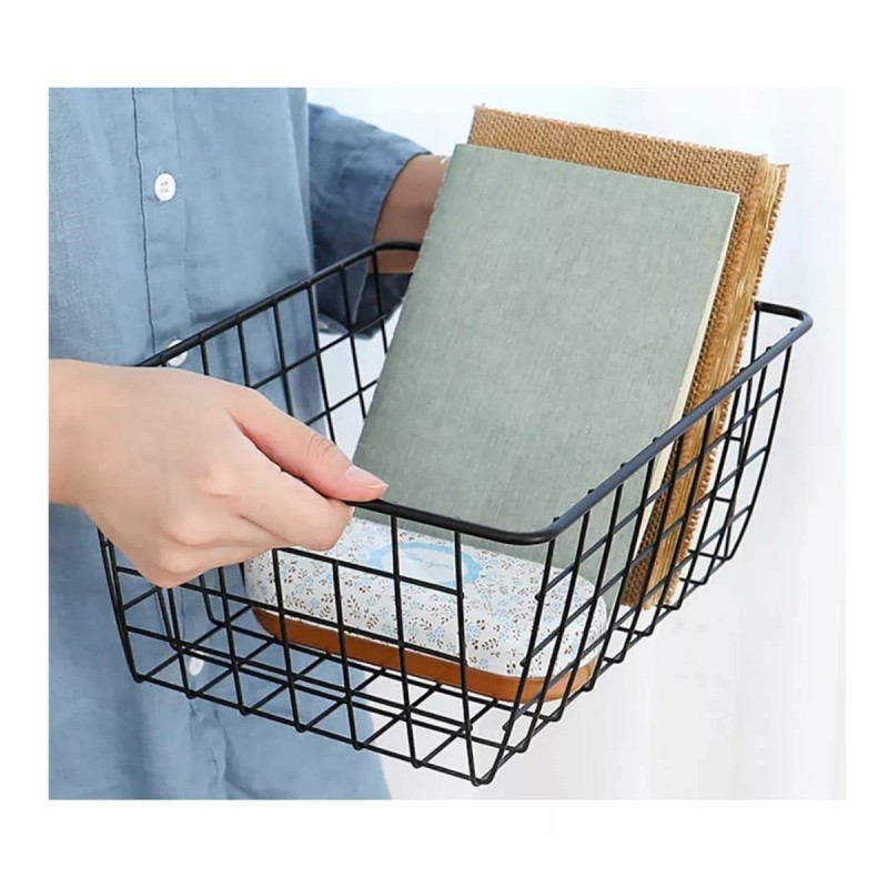 Aleissi Organizador Canasta Cajon Cesta Cocina Y Hogar Gde