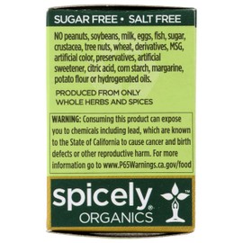 Spicely Organic Allspice Powder 0.45 Ounce ecoBox Certified Gluten-Free