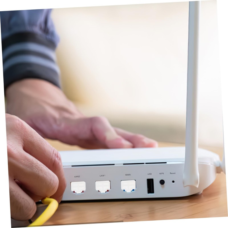 KOMBIUDA 50pcs Dust Covers for Ethernet Ports Protective Plug for