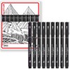 uni-ball PIN Fineliners | Black Fine Tipped Writing Pens |