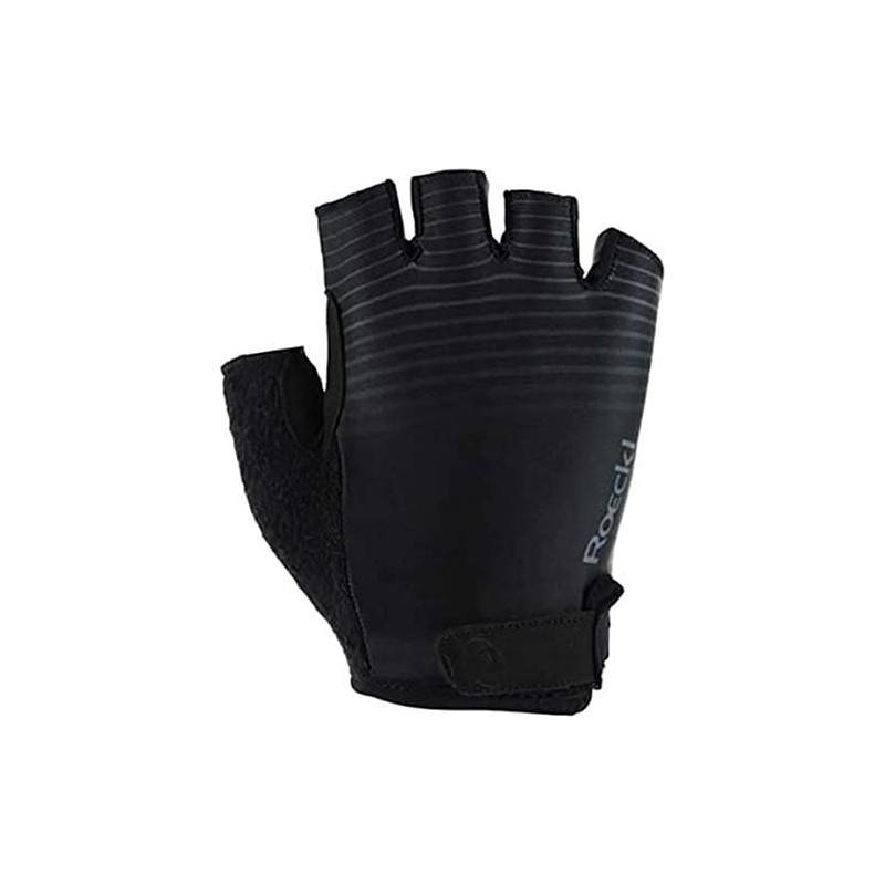 Roeckl Bernex Gloves Black Shadow / Strong Blue 8.5