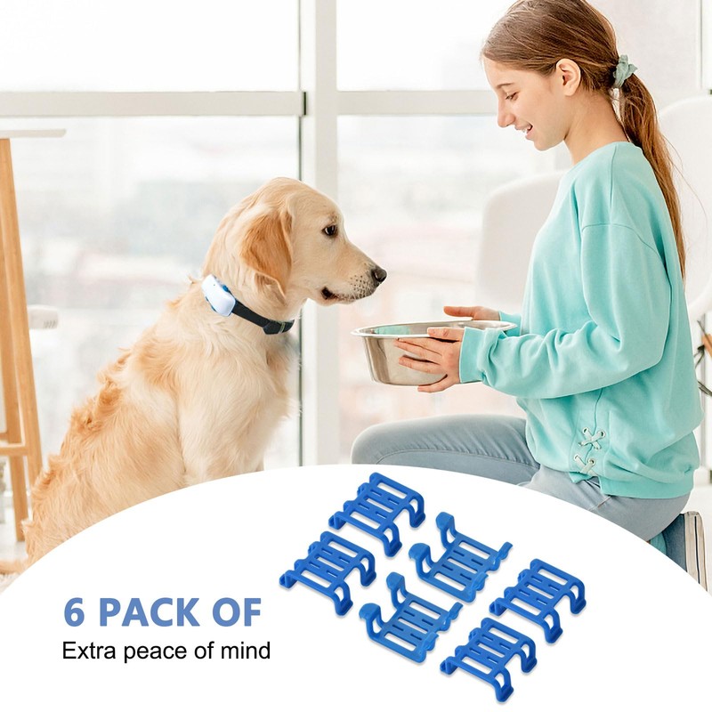 SGEOYPIL GPS Tracker for Dogs Rubber Clip Compatible with Tractive