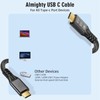 USB C to USB C Cable Support 20Gbps Data Transfer