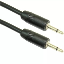 My Cable Mart 2ft 2.5mm SLIM MONO TS (2 conductor) Male to Male Audio Cable