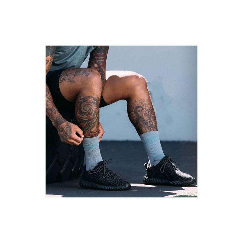 Calcetines deportivos para correr, entrenar, ciclismo y levantamiento de pesas,