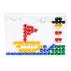 Lena 35629 Mosaic Plug-In Game Set, Mosaic with 120 Plugs,